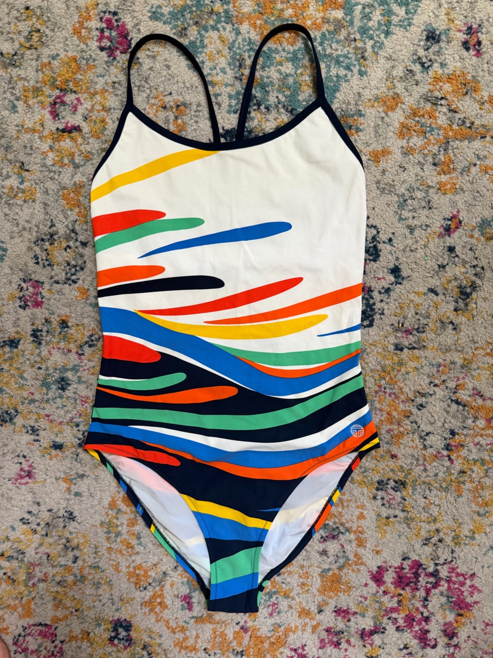 Tory sport One-Piece Swimsuit - Multicolor Stripe Print
